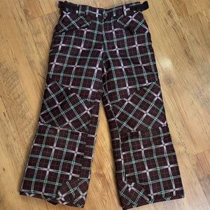 Cherokee Snow Pants Youth 6/6X Girls Brown Pink